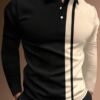 1F225883-1550-30DC-8F00-1DA2A79A8B58 Men's Casual Business Fashion Polo Shirts