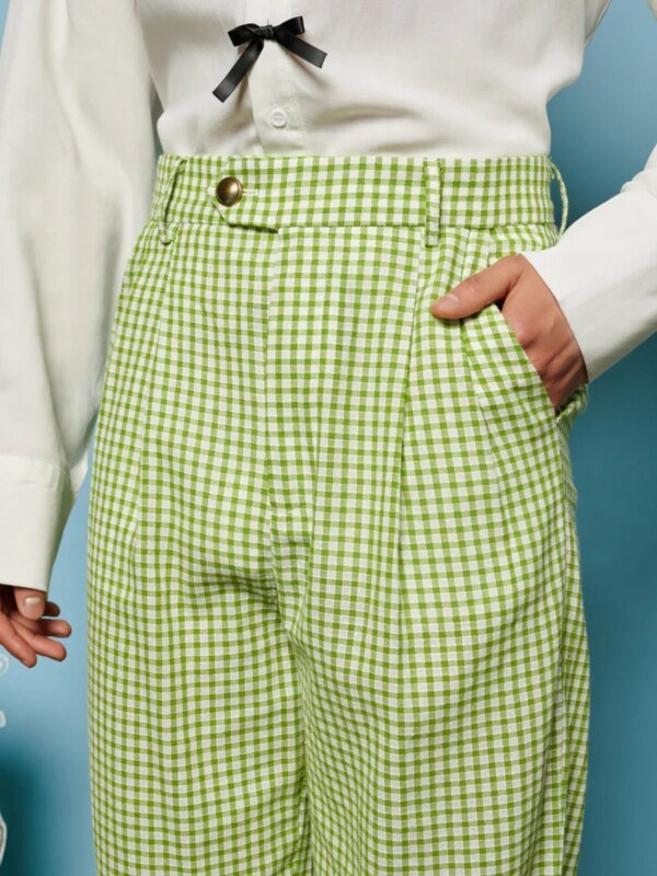 37E7911F-DF11-2B30-7BB7-F6D085445EAD Lionel Gingham Trousers