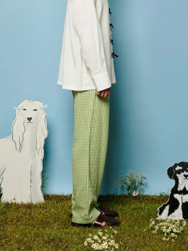 795869DF-B5AD-A23A-7A35-E8C1DD231EDA Lionel Gingham Trousers