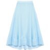 DREAM Fig Pleat Midi Skirt