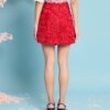 B1014983-CAD2-F61D-A44D-D4D465216899 Rose Plume Mini Skirt
