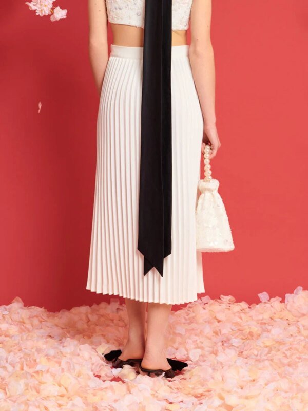 ED9FBB4A-8487-5D2E-6724-6050C30ACDAF DREAM Carolina Pleated Midi Skirt