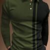 F07D8D05-4580-6C63-37DB-3083B015396C Men's Casual Business Fashion Polo Shirts